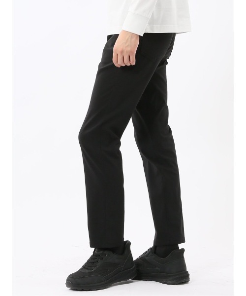 TAKA-Q(タカキュー)の「パンツ メンズ ストレッチ 抗菌防臭 スリム 5ポケット テーパード ツイル クロスストレッチ(チノパンツ・メンズ・ブラック/ネイビー・MEDIUM/LARGE/3L/S/2S/X-LARGE)」の10枚目の写真