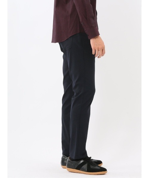 TAKA-Q(タカキュー)の「パンツ メンズ ストレッチ 抗菌防臭 スリム 5ポケット テーパード ツイル クロスストレッチ(チノパンツ・メンズ・ブラック/ネイビー・MEDIUM/LARGE/3L/S/2S/X-LARGE)」の20枚目の写真