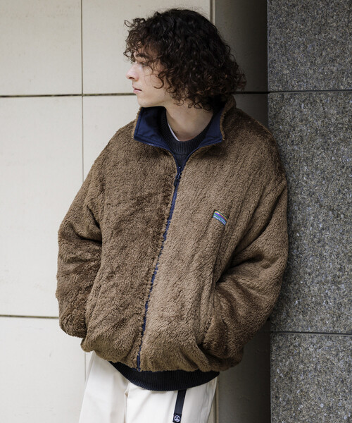 FREAK'S STORE(フリークスストア)の「限定展開 リバーシブルライナーセット 4way スタンドカラー ブルゾン / ナイロンフリース ライナーセット / 2枚セット(ブルゾン・メンズ・ネイビー/チャコールグレー/ブラック/オリーブ/ベージュ・SMALL/MEDIUM/LARGE)」の17枚目の写真