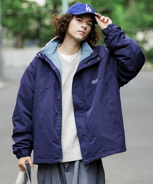 限定展開 リバーシブルライナーセット 4way スタンドカラー ブルゾン