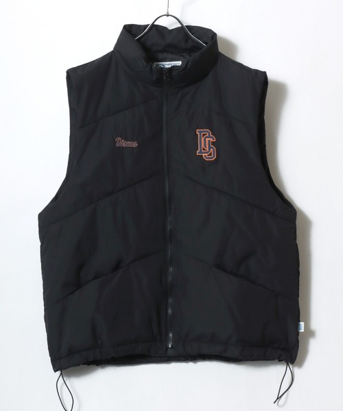 DISCUS（ディスカス）の「2025AW DISCUS/ディスカス オーバーサイズ ユーティリティ ナイロン中綿ベスト キルティング パデッドベスト レディース メンズ（ダウンベスト・レディース・ベージュ/ネイビー/グリーン/アイボリー/ブラック・M/XL/L）」の2枚目の写真