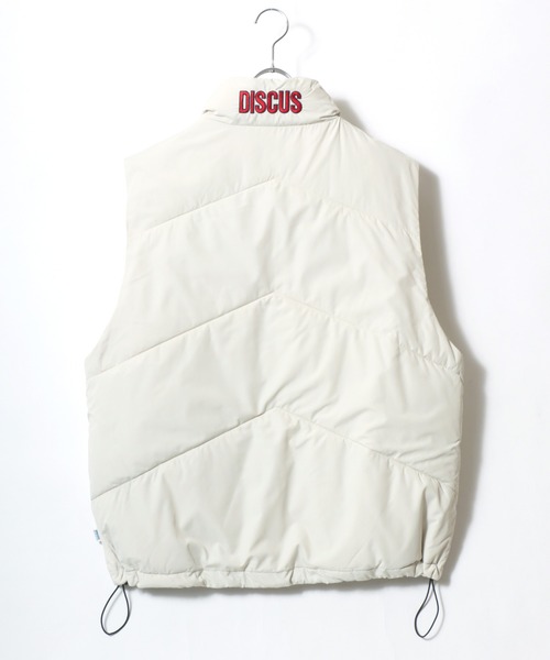 DISCUS（ディスカス）の「2025AW DISCUS/ディスカス オーバーサイズ ユーティリティ ナイロン中綿ベスト キルティング パデッドベスト レディース メンズ（ダウンベスト・レディース・ベージュ/ネイビー/グリーン/アイボリー/ブラック・M/XL/L）」の11枚目の写真