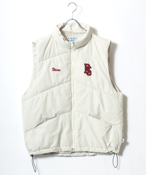 DISCUS（ディスカス）の「2025AW DISCUS/ディスカス オーバーサイズ ユーティリティ ナイロン中綿ベスト キルティング パデッドベスト レディース メンズ（ダウンベスト・レディース・ベージュ/ネイビー/グリーン/アイボリー/ブラック・M/XL/L）」の14枚目の写真