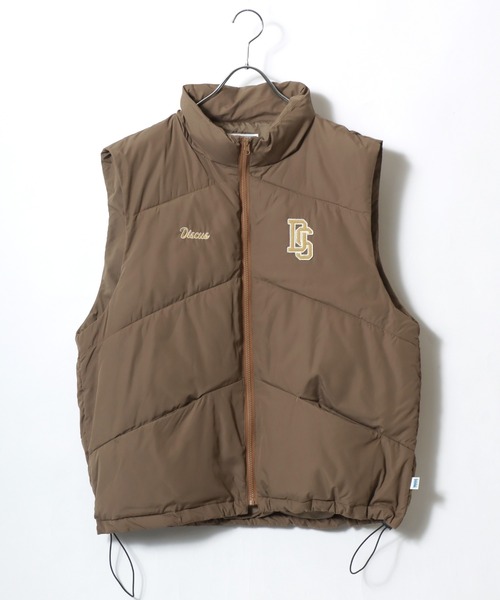 DISCUS（ディスカス）の「2025AW DISCUS/ディスカス オーバーサイズ ユーティリティ ナイロン中綿ベスト キルティング パデッドベスト レディース メンズ（ダウンベスト・レディース・ベージュ/ネイビー/グリーン/アイボリー/ブラック・M/XL/L）」の13枚目の写真