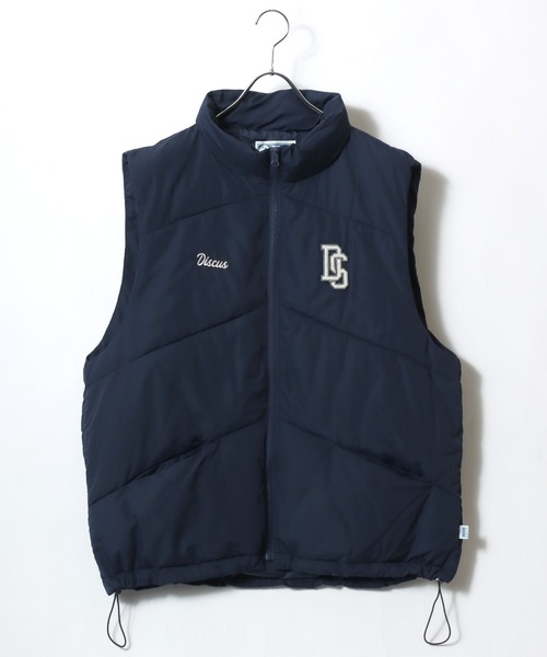 DISCUS（ディスカス）の「2025AW DISCUS/ディスカス オーバーサイズ ユーティリティ ナイロン中綿ベスト キルティング パデッドベスト レディース メンズ（ダウンベスト・レディース・ベージュ/ネイビー/グリーン/アイボリー/ブラック・M/XL/L）」の16枚目の写真