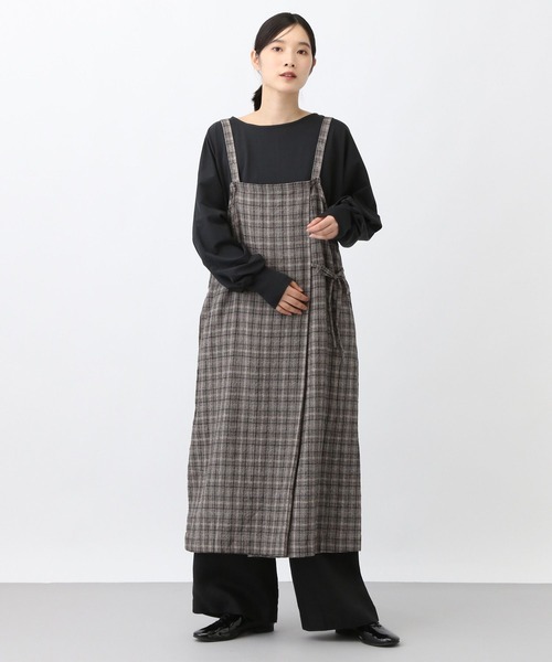 セール】《natural by clip》ダブルフロントシャーリングキャミ