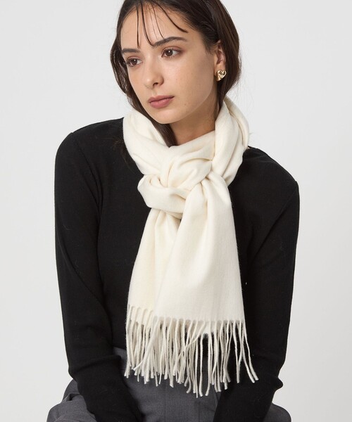 LGB マフラー　ストール ウール 無地 マフラー / ストール（マフラー）｜green label relaxing