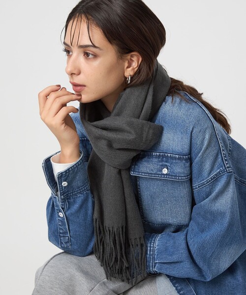 ウール 無地 マフラー / ストール（マフラー）｜green label relaxing