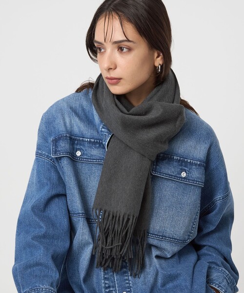 ウール 無地 マフラー / ストール（マフラー）｜green label relaxing