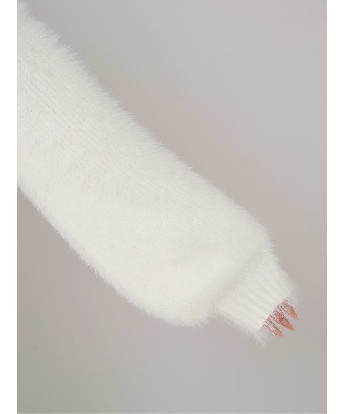 DDロゴワンショルニットトップス（ニット/セーター）｜Darich