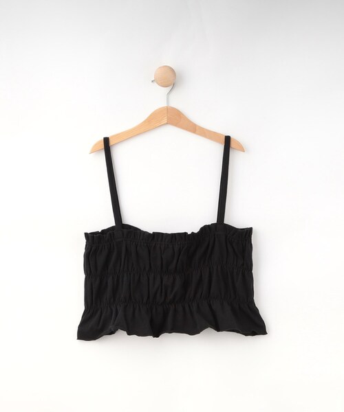 SHOO・LA・RUE（シューラルー）の「【130-150cm】キャミ付きワンピース（ワンピース・キッズ・ブラック系2/ブラック・13/15 /14）」の8枚目の写真