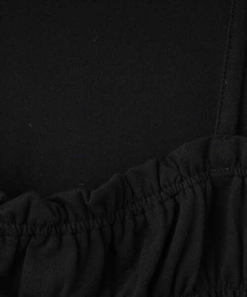 SHOO・LA・RUE（シューラルー）の「【130-150cm】キャミ付きワンピース（ワンピース・キッズ・ブラック系2/ブラック・13/15 /14）」の11枚目の写真