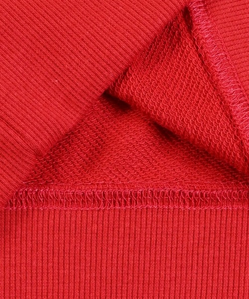 NCAA（エヌシーエーエー）の「【NCAA】ロゴプリントクルーネックスウェット（スウェット・キッズ・ブラック/キナリ/レッド/グリーン・100/110/120/130/140）」の9枚目の写真