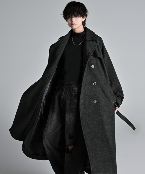 THE LONG COAT(WOOL100) / ザロングコート(ウール100)（その他アウター