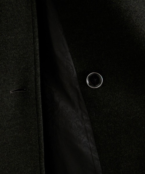 ADRER(アドラー)の「THE LONG COAT(WOOL100) / ザロングコート(ウール100)(その他アウター・メンズ・チャコールグレー・L/M/S/XS)」の22枚目の写真