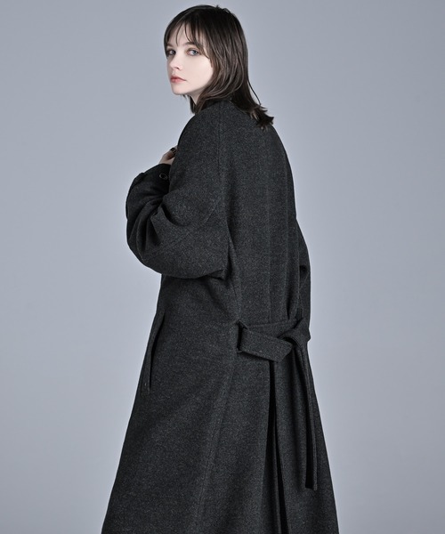 THE LONG COAT(WOOL100) / ザロングコート(ウール100)（その他アウター