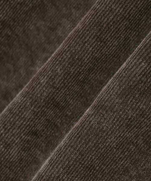 ELENCARE DUE（エレンカーレデュエ）の「・ELENCARE DUE ケミカルコーデュロイベスト（ベスト・レディース・グレー/ブラウン/グリーン・FREE）」の21枚目の写真