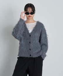 RAY CASSIN | シャギーVルーズカーディガン(カーディガン/ボレロ)