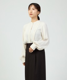 CB（シービー）の「きちんと。ピンタックブラウス（シャツ/ブラウス・レディース）」