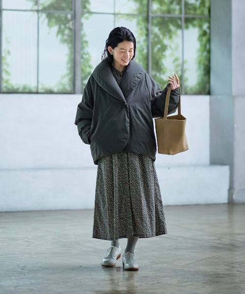 LILI　ワンピース サニークラウズ 金木犀が香るワンピース〈レディース