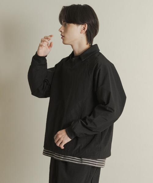 SENSE OF PLACE by URBAN RESEARCH(センスオブプレイスバイアーバンリサーチ)の「リップストップナイロンプルオーバー(その他トップス・メンズ・グレー/ブラウン/ブラック・MEDIUM/LARGE)」の9枚目の写真