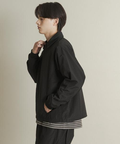SENSE OF PLACE by URBAN RESEARCH(センスオブプレイスバイアーバンリサーチ)の「リップストップナイロンプルオーバー(その他トップス・メンズ・グレー/ブラウン/ブラック・MEDIUM/LARGE)」の10枚目の写真