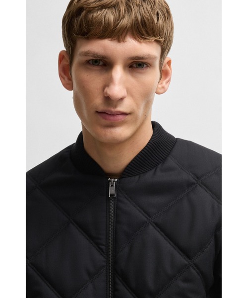 セール】レギュラーフィットジャケット ダイヤキルティング＆コットン