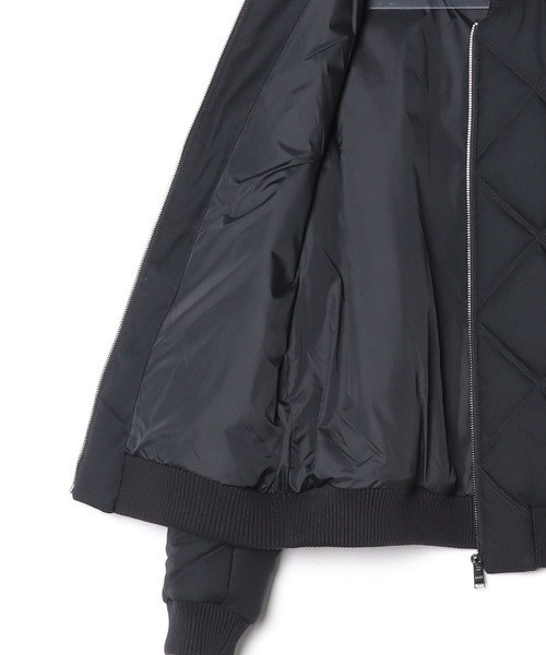 BOSS(ボス)の「レギュラーフィットジャケット ダイヤキルティング&コットンリブ(その他アウター・メンズ・ブラック・56/54/48/50/44/46/52/58)」の7枚目の写真