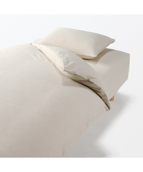 綿フランネル掛ふとんカバー・D 190×210cm用（寝具）｜無印