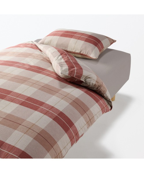 綿フランネル掛ふとんカバー・D 190×210cm用（寝具）｜無印