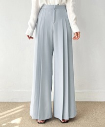 Doula Doula | ワイドタックフレアパンツ(その他パンツ)