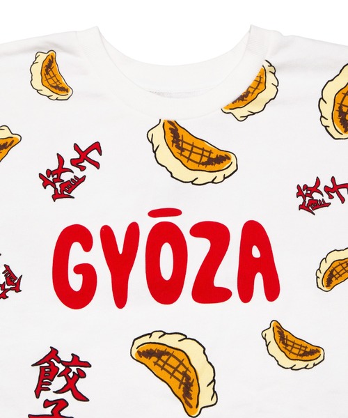 PUNYUS（プニュズ）の「【新サイズ】フード総柄スウェット（GYOZA・ODEN）（スウェット・レディース・レッド系その他/ベージュ・1/2/3/4/5）」の12枚目の写真