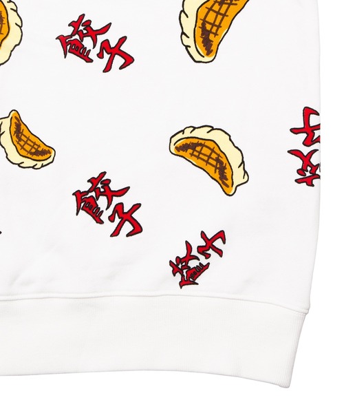 PUNYUS（プニュズ）の「【新サイズ】フード総柄スウェット（GYOZA・ODEN）（スウェット・レディース・レッド系その他/ベージュ・1/2/3/4/5）」の13枚目の写真