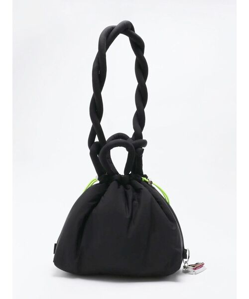 cheek(BAG)(チーク)の「【cheek】puff kinchaku 2way tote(トートバッグ・レディース・ブラック/グレー/イエロー/パープル/カーキ・FREE)」の20枚目の写真