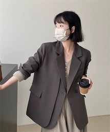 Ritzy（リッツィー）の「ダブル前立てデザイン テーラードジャケット（テーラードジャケット）」