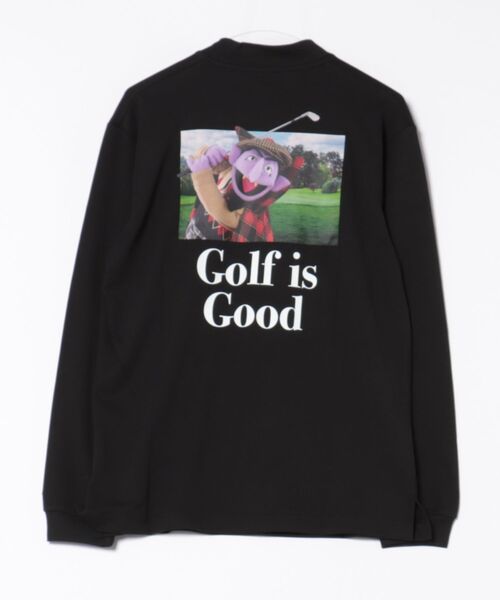NEW ERA(ニューエラ)の「NEW ERA GOLF/ニューエラゴルフ 長袖Tシャツ SESAME STREET セサミストリート ロンT 14682874/14682875(Tシャツ/カットソー・メンズ・ホワイト/ブラック・XL/M/L/2XL)」の3枚目の写真