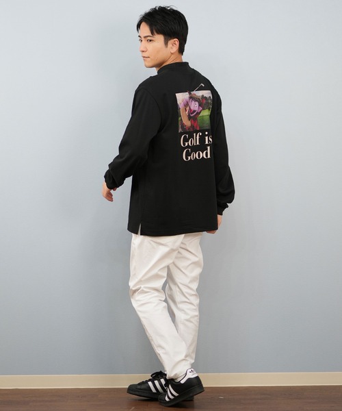 NEW ERA(ニューエラ)の「NEW ERA GOLF/ニューエラゴルフ 長袖Tシャツ SESAME STREET セサミストリート ロンT 14682874/14682875(Tシャツ/カットソー・メンズ・ホワイト/ブラック・XL/M/L/2XL)」の9枚目の写真