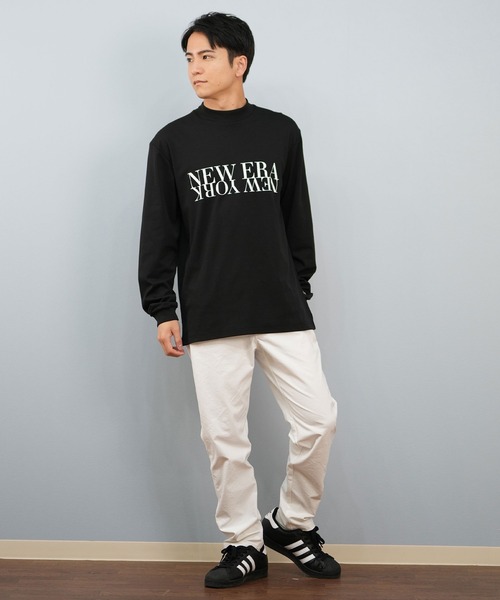 NEW ERA(ニューエラ)の「NEW ERA GOLF/ニューエラゴルフ 長袖Tシャツ SESAME STREET セサミストリート ロンT 14682874/14682875(Tシャツ/カットソー・メンズ・ホワイト/ブラック・XL/M/L/2XL)」の6枚目の写真