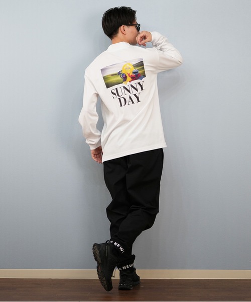 NEW ERA(ニューエラ)の「NEW ERA GOLF/ニューエラゴルフ 長袖Tシャツ SESAME STREET セサミストリート ロンT 14682874/14682875(Tシャツ/カットソー・メンズ・ホワイト/ブラック・XL/M/L/2XL)」の16枚目の写真