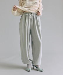 EN NEUME（エンノイム）の「Gathered Soft Pants（スウェットパンツ）」