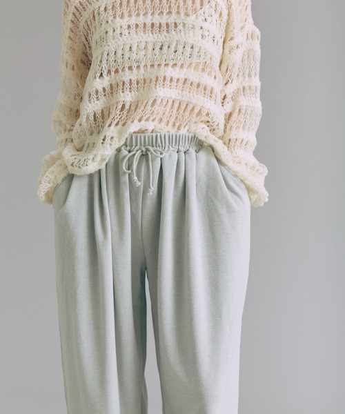 Gathered Soft Pants（スウェットパンツ）｜EN NEUME（エンノイム）の  