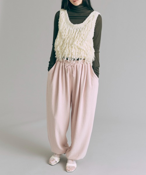 Gathered Soft Pants（スウェットパンツ）｜EN NEUME（エンノイム）の  