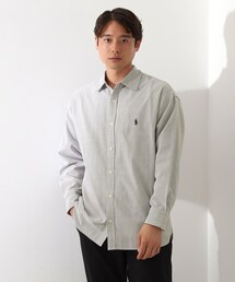KRTロゴストライプシャツ