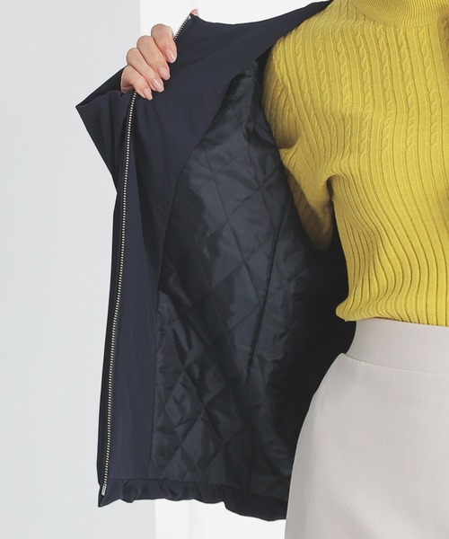 GLACIER lusso（グラシアルッソ）の「裾バルーンブルゾン（ブルゾン・レディース・モカ/ネイビー/チャコール・S/M/L/LL）」の15枚目の写真