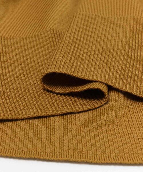 URBAN RESEARCH DOORS（アーバンリサーチドアーズ）の「ウォッシャブルウールVネックワイドカーディガン（カーディガン/ボレロ・レディース・ブラック/ベージュ系その他/ゴールド・MEDIUM）」の15枚目の写真