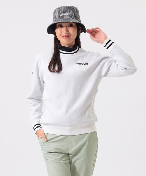 ORANGE LABEL / エアシャット 縦ロゴ ニット（ニット/セーター