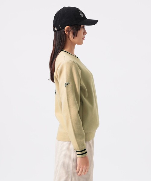 ORANGE LABEL / エアシャット 縦ロゴ ニット（ニット/セーター