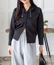 CLEAR BASIC | ダンボールパーカー［大人 カジュアル 着回し力抜群］≪AW新作≫(パーカー)