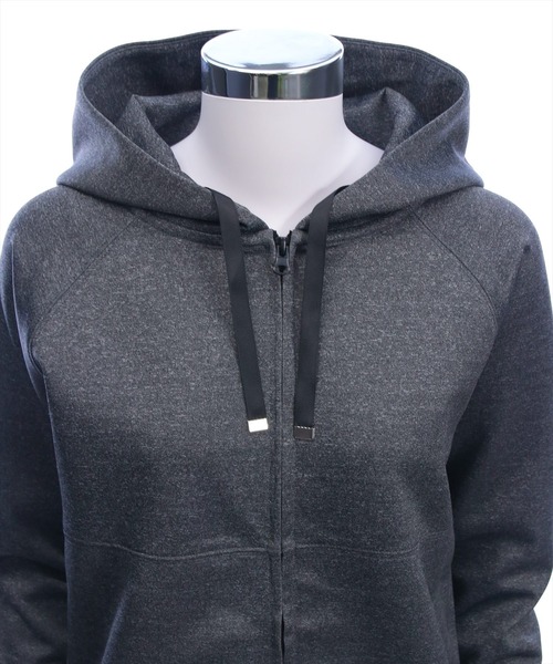 CLEAR BASIC（クリアベーシック）の「ダンボールパーカー［大人 カジュアル 着回し力抜群］（パーカー・レディース・グレー/ブラック・F）」の12枚目の写真