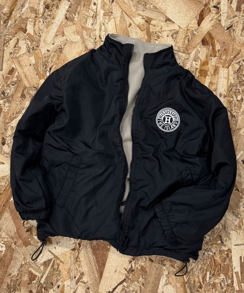 セール】【裏フリース】 2wayリバーシブルトラックジャケット